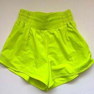 Lululemon, neon green, size 0. Great condition lightly worn